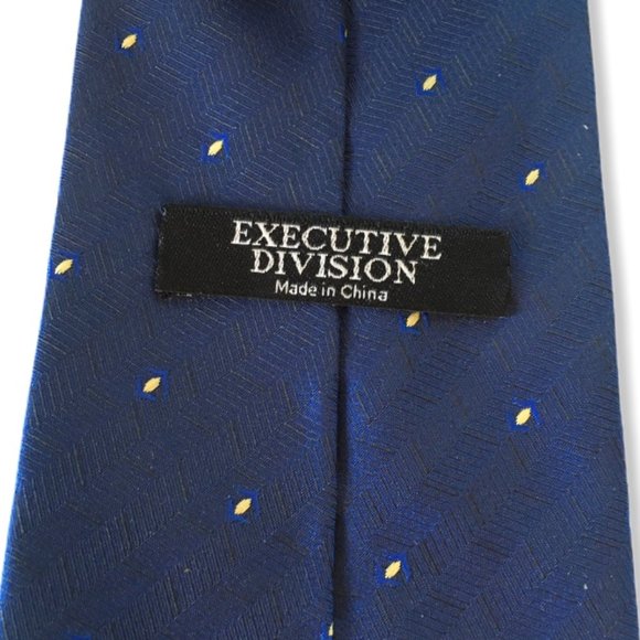 Executive Division Men's Neck tie 100% polyester - Picture 4 of 4